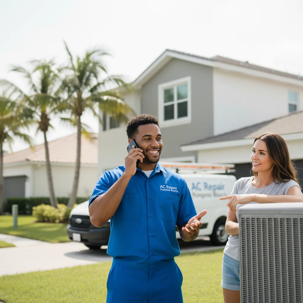AC Repair Pompano Beach customer support in Coalton